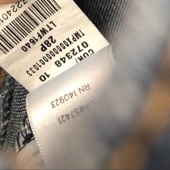 Ann Taylor LOFT Skinny Jeans Size 28P - Picture 5 of 7